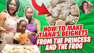 How to Make Tiana Beignets From Princess and The Frog [upl. by Ravilob]