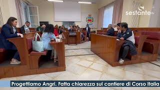 Progettiamo Angri quotfatta chiarezza su cantiere di Corso Italiaquot [upl. by Anola163]