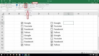 How to Add Check Boxes In MS Excel Sheet Easy [upl. by Okomom]