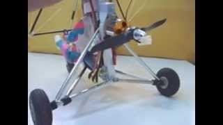 DELTAPLANO A MOTORE RC AUTOCOSTRUITO MICROLIGHT TRIKE DELTA by Antonio Di Giacomo [upl. by Sayette]