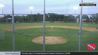 JV amp Varsity Baseball Estherville Lincoln Central at Central Lyon [upl. by Stevy154]