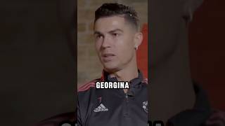 Ronaldo Talks About Georgina Making His Son Cry 😮 shorts [upl. by Adekam]