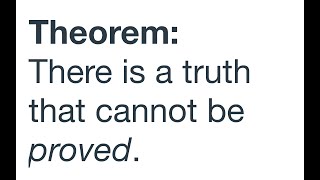 Gödels incompleteness theorem a conceptual explanation [upl. by Gabriela]