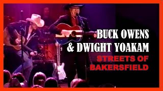 BUCK OWENS amp DWIGHT YOAKAM  Streets Of Bakersfield [upl. by Ettelimay]