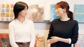 綾瀬はるか＆河合優実、CM初共演「きれいすぎて直視できなかった」 ユニクロ新CMインタビュー [upl. by Halbeib976]