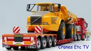 WSI MercedesBenz Actros  Nooteboom 42axle Trailer by Cranes Etc TV [upl. by Ordnagela]