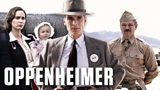 Oppenheimer Cast Interview Cillian Murphy Matt Damon amp Emily Blunt Talk Christopher Nolans Epic [upl. by Lokin876]