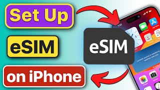 How to Activate eSIM on iPhone eSIM Full Setup and Activation Process on iPhone [upl. by Mundy]