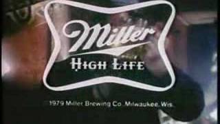 Vintage Miller Time Beer Commercial [upl. by Gulick413]