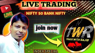 nifty bank nifty TRADE WITH RAJIB Live Stream trading nifty banknifty optionstrading [upl. by Aihsirt]