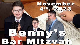 Bennys Bar Mitzvah Service [upl. by Adnowal]