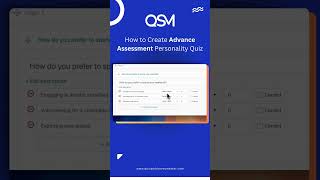 How to Create Personality Quiz with QSM Advance Assessment Addon  Best WordPress Quiz Plugin Quiz [upl. by Strephonn]