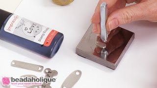 How to use ImpressArt Stamp Enamel [upl. by Ynot472]