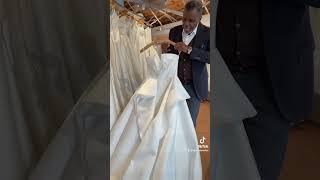 Mark Ingram shows off one of his favorite dresses 🤍 columbus columbusohio weddingdress bride [upl. by Ahcirt]