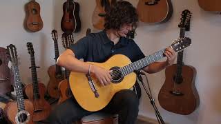 José Ruiz Pedregosa 2021 – incredibly beautiful guitar with unique design and perfect sound [upl. by Quigley915]