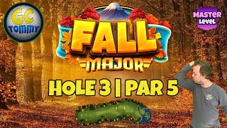 Master QR Hole 3  Par 5 ALBA  Fall Major 2024 Tournament Golf Clash Guide [upl. by Abdella]