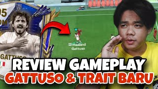 MEREVIEW GAMEPLAY GATTUSO DAN NYOBAIN TRAIT BARU  FC MOBILE [upl. by Bertina419]