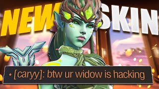 This new Widowmaker skin is like CHEATING in Overwatch [upl. by Yrallam]