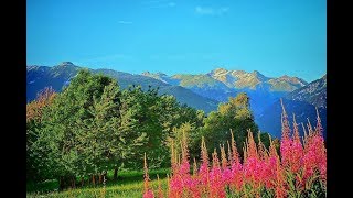 Courchevel Le Praz Moriond 1850 Summer Views Video  HD [upl. by Hettie]