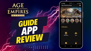 Age of Empires Mobile Guide App Review [upl. by Gathers]