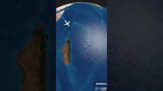 Distance between Moscow and Kerguelen Islands ukrainerussiaborder aviation military shortsputin [upl. by Buchbinder114]