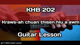 Krawsah chuan thisen hlu a awm Guitar LessonPerhdan [upl. by Jasun76]