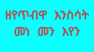 Eyerus Berhan እየሩስ ብርሃን is liveዘየጥብዋ እንስሳት መነ መን እየን [upl. by Ecissej]