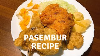 PASEMBUR RECIPE  PASEMBUR PENANG RECIPE  Rojak Pasembur Penang Recipe Malaysia street food recipe [upl. by Cliffes167]