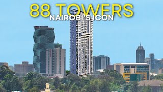 Inside The Most iconic residence in Nairobi UpperHill 88Towers housetour property lifestyle [upl. by Zolnay]