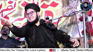 Very Emotional Bayan Akhrat ki Tayari Allama Nasir Madni 2023 Lahore Main Top Bayan [upl. by Sterne]