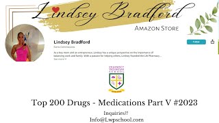 Top 200 Drugs  Medications Part V 2023 [upl. by Jordan616]