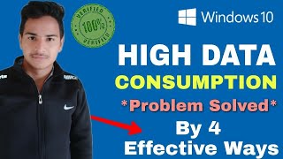 Windows 10 Data Usage Problem  High Data Usage Problem Solved [upl. by Inna]