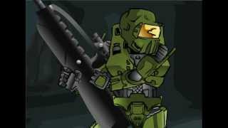 Halo Combat Evolved  Game Movie [upl. by Ephram]