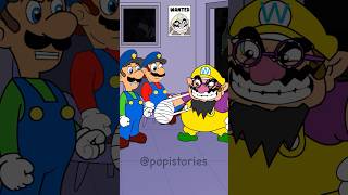 Mario and Luigi Policeman Choose The Right Item To Help Wario Who Has A Hurt Hand [upl. by Ardnasyl]