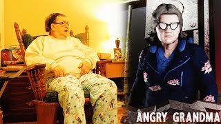 ANGRY GRANDMA REACTS TO YOUTUBE FIGHTS [upl. by Harmaning]