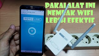 Nembak WiFi Tetangga Cukup Pakai Alat Simpel Ini  Range Extender Totolink EX200 [upl. by Keelia736]