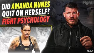 Did Amanda NUNES QUIT  Is It ever fair to say any fighter quit  Fight Psychology [upl. by Rahr]