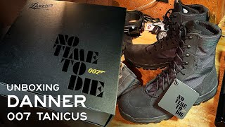 Unboxing the Danner 007 Tanicus James Bond Boots No Time To Die [upl. by Isabeau429]