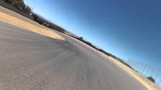 Gopro Onboard Lap of Laguna Seca on an SV650 [upl. by Arahk]