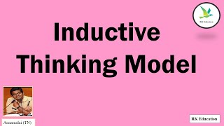 inductive thinking model [upl. by Anib]