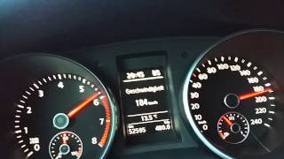 VWGOLF6ACCELERATION14 TSIDSG160PS [upl. by Acirehs26]