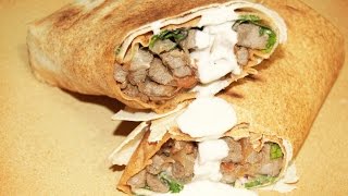 Beef Shawarma Recipe  Make It Easy Recipes [upl. by Aicinet59]