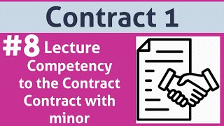 Indian Contract Act 1872 Competency to the contract Agreements with minor [upl. by Vasiliu]