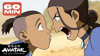 Every FAMILY FIGHT in Avatar The Last Airbender 🥊  60 Minute Compilation  TeamAvatar [upl. by Beekman124]