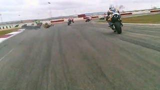 Accidente espectacular en el Circuito de Albacete [upl. by Stochmal]