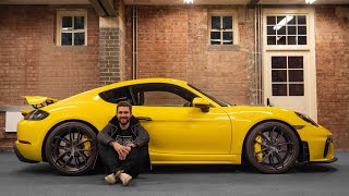 NEW Porsche Cayman GT4 First Drive Review [upl. by Aissatan]