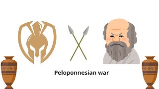 Peloponnesian WAR Ancient Greece 🇬🇷 I Simplesplained [upl. by Balch]