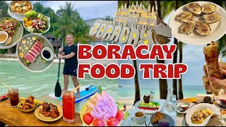 BORACAY FOOD TRIP 2024 Where to Stay What to Eat New Water Activity lovethephilippines [upl. by Marjy]