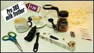 My Honest experience 🥵 with Milk Frother  Pro 365 milk frother review [upl. by Ahsuoj]