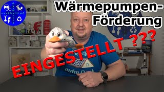 Wärmepumpen Förderung eingestellt  BAFA stoppt alle Anträge [upl. by Aelber32]